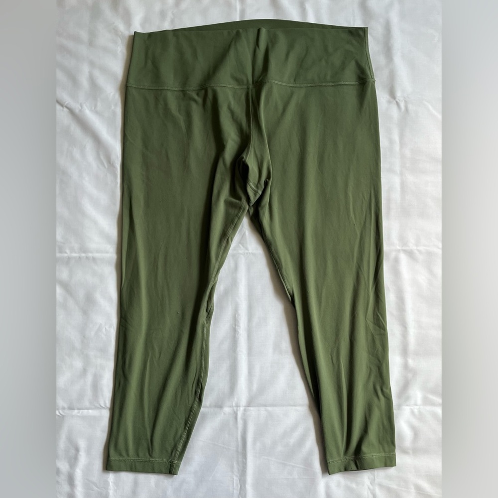 Lululemon. Size 20. Align leggings. Olive Green.